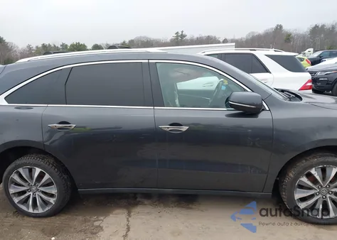 2014 Acura Mdx Technology Package from USA, damaged, VIN 5FRYD4H4XEB046657